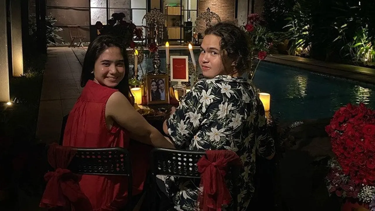 6 Potret Tissa Biani dan Dul Jaelani saat Dinner Romantis, Bikin Netizen Baper