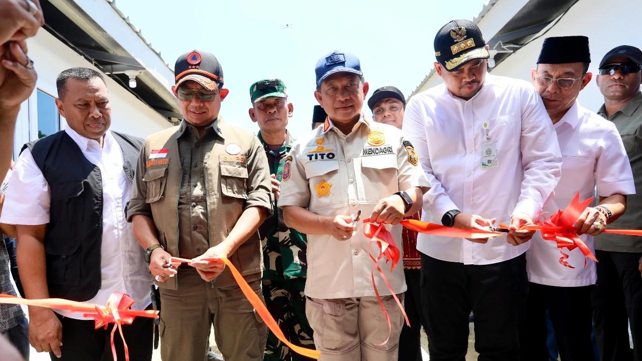 Satgas PRR Resmikan Huntara di Tapanuli Selatan dan Tujuh Kabupaten Lain Secara Serempak