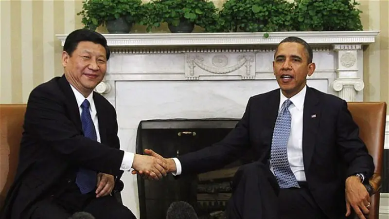 Xi Jinping dan Barack Obama