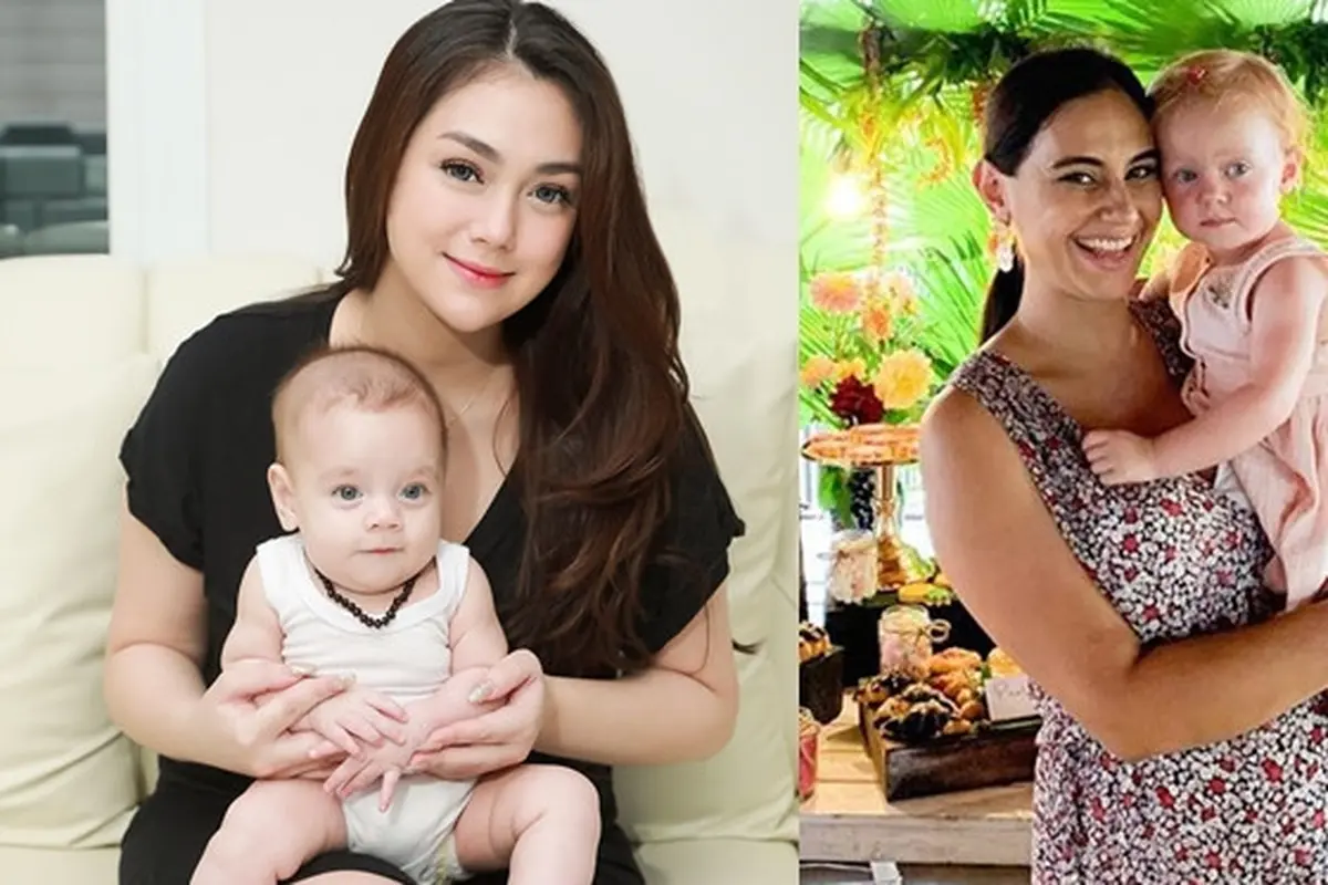 Potret 7 Anak Artis Berwajah Bule Ini Sukses Bikin Gemas