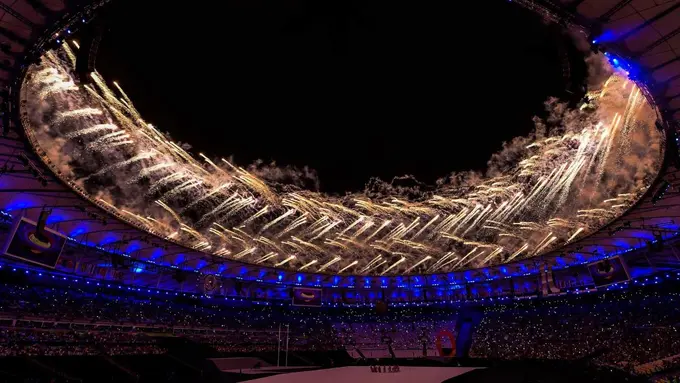 10 Potret Meriahnya Pesta Pembukaan Paralimpiade 2016 