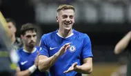 Pemain Chelsea Liam Delap merayakan kemenangan&nbsp;atas&nbsp;Los Angeles FC di laga&nbsp;Grup D Piala Dunia Antarklub 2025, Selasa, 17 Juni 2025. (AP Photo/Brynn Anderson)
