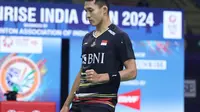 Penampilan Jonatan Christie di ajang India Open 2024. (Dokumentasi PBSI)