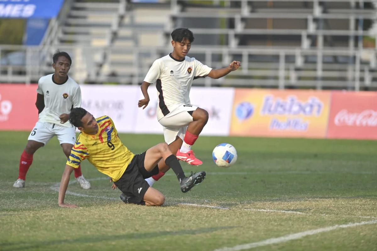 Tim Sepak Bola CP Indonesia Pesta Gol, Hajar Malaysia 3-0 di APG Thailand