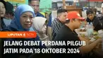 Malam nanti, 18 Oktober 2024, Komisi Pemilihan Umum Jawa Timur akan menggelar debat perdana ketiga pasangan calon peserta Pilgub Jatim. Calon Gubernur petahana, Khofifah Indar Parawansa mengaku siap tampil prima tanpa persiapan khusus.