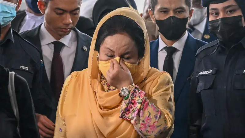 Sidang Vonis Istri Mantan PM Malaysia Najib Razak