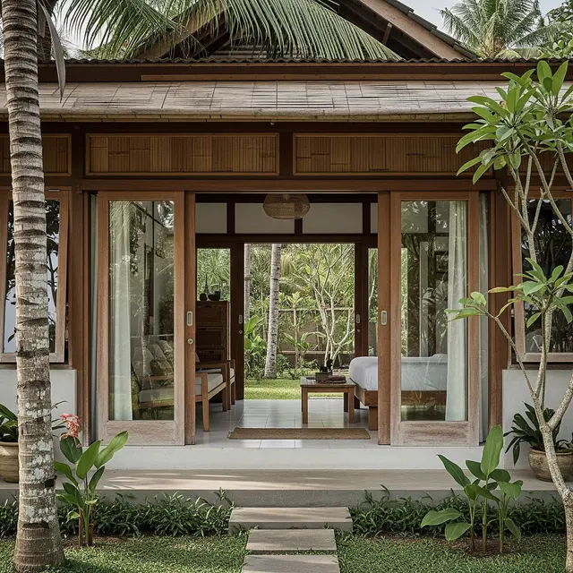 9 Model Rumah Mungil Tapi Penuh Kesan Elegan dengan Material Alami, Hunian Idaman