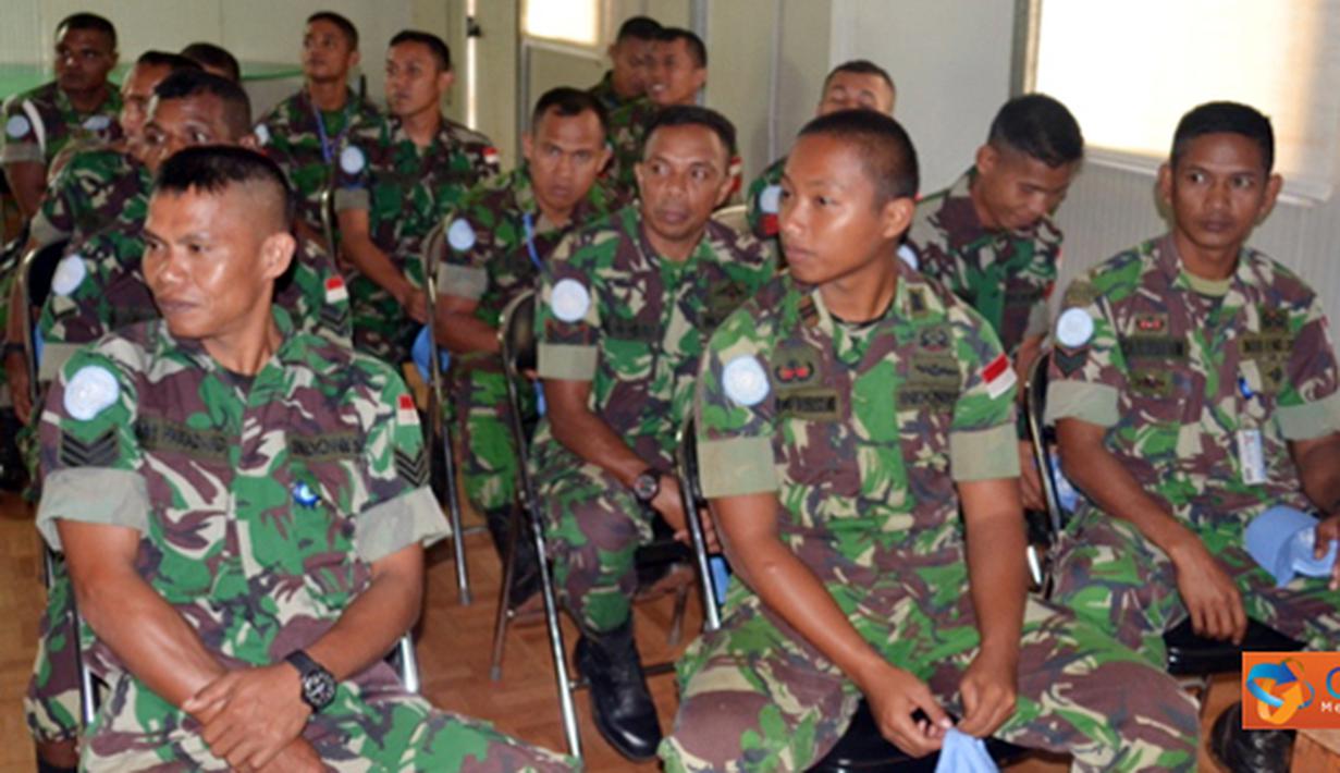 Citizen6, Kongo: Dansatgas Konga XX-H/Monusco, Letkol Czi Widiyanto menerima secara langsung kedatangan perwakilan PBB , Mrs. Carline Allen (Haiti) selaku child protection advisor atau Penasehat PBB. (Pengirim: Badarudin Bakri)