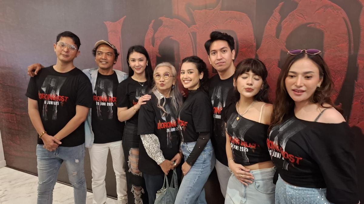 Para Cast Film Lorong Kost Uji Nyali Masuk Wahana Horor, Gibran Marten: Bikin Jantung Copot