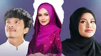 Atta Halilintar dan Aurel Hermansyah Kolaborasi Bareng Siti Nurhaliza di Lagu Alhamdulillah