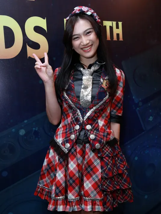 Sebagai salah satu member, Melody mengaku bahwa JKT48, selain sebagai idol group dan performer juga seperti sebuah sekolah. (Deki Prayoga/Bintang.com)