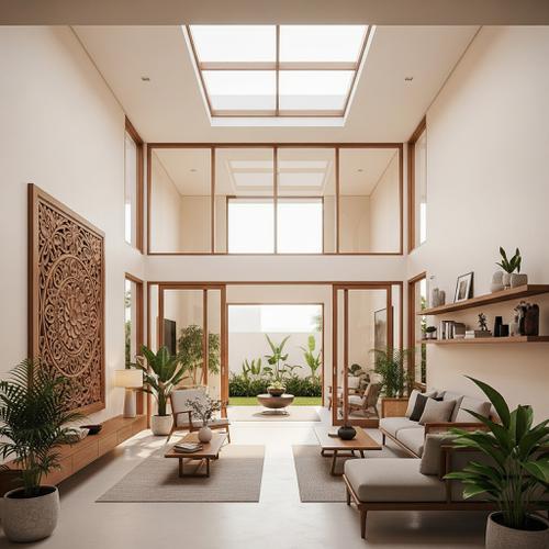 Desain Rumah Satu Lantai yang Tetap Terasa Luas Meski Lahan Terbatas (Image by Gemini AI)