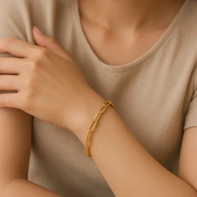 Model Gelang Emas Ekor Kucing 5 Gram (Image by ChatGPT)