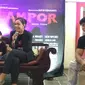 Para pemain Lampor Kranda Terbang mengaku baru pertama kali bermain film horor. Foto (Liputan6.com / Panji Prayitno)