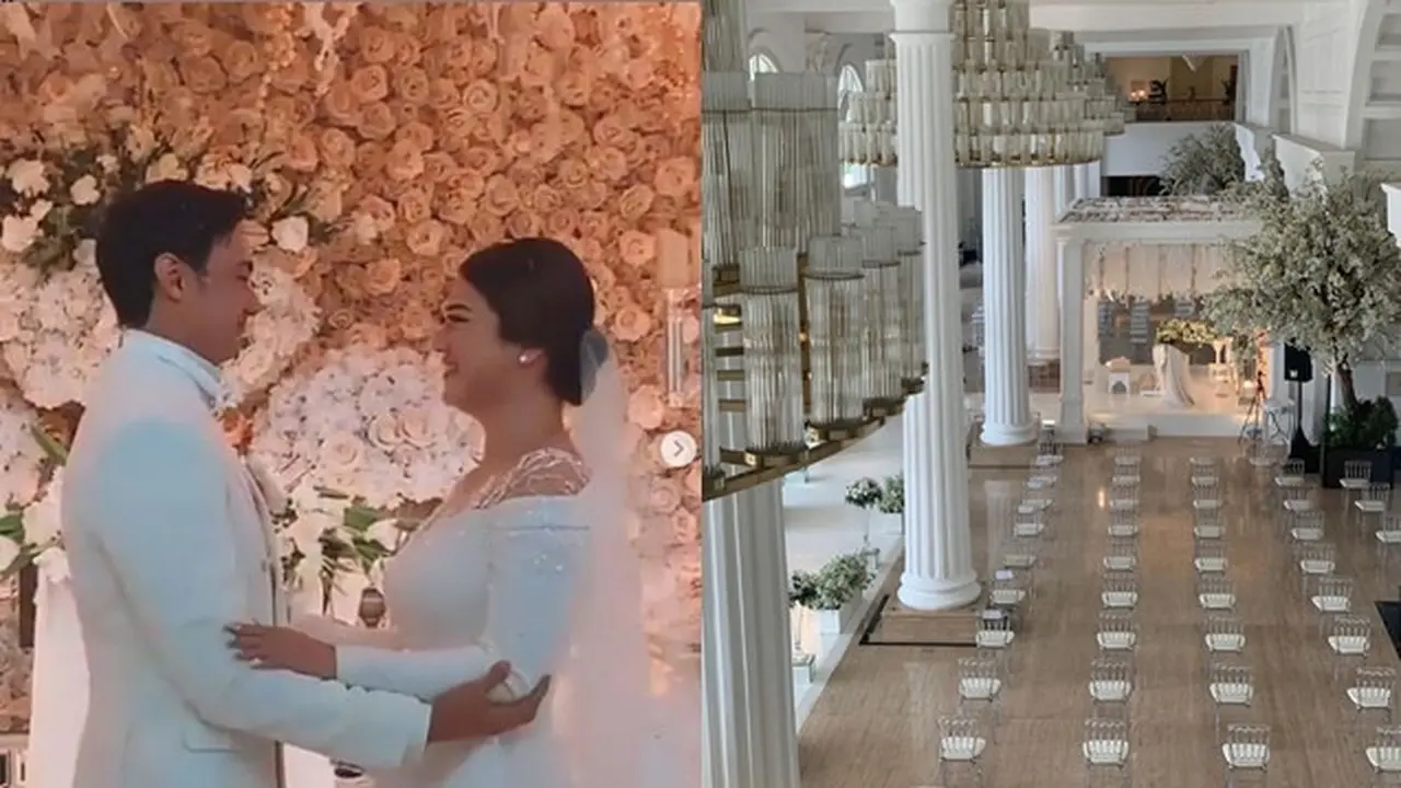 6 Potret Lokasi Pernikahan Caesar Hito dan Felicya Angelista, Elegan Serba Putih