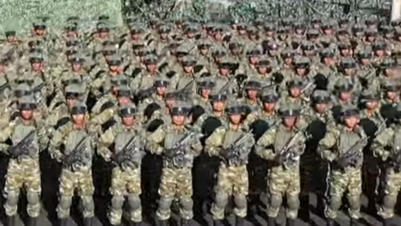 Sangar 500 Komcad Bersenjata Laras Panjang, Wakasad: Sewaktu-waktu Tidak Tahu Ancaman Datang