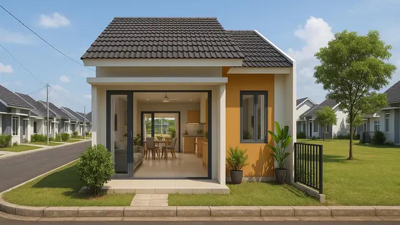 8 Rumah Bagus Sederhana di Perumahan Subsidi, Desain Ini Nyamannya Kebangetan