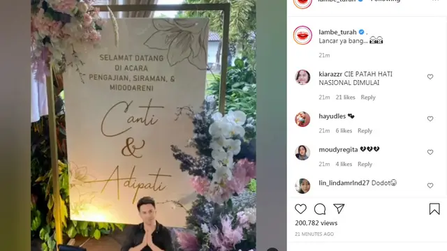 Adipati Dolken gelar pengajian dan siraman jelang pernikahan