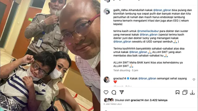Asri Welas Bersyukur Putranya Sudah Diperbolehkan Pulang Setelah Sempat Dirawat di Rumah Sakit Akibat Kejang Berkepanjangan
