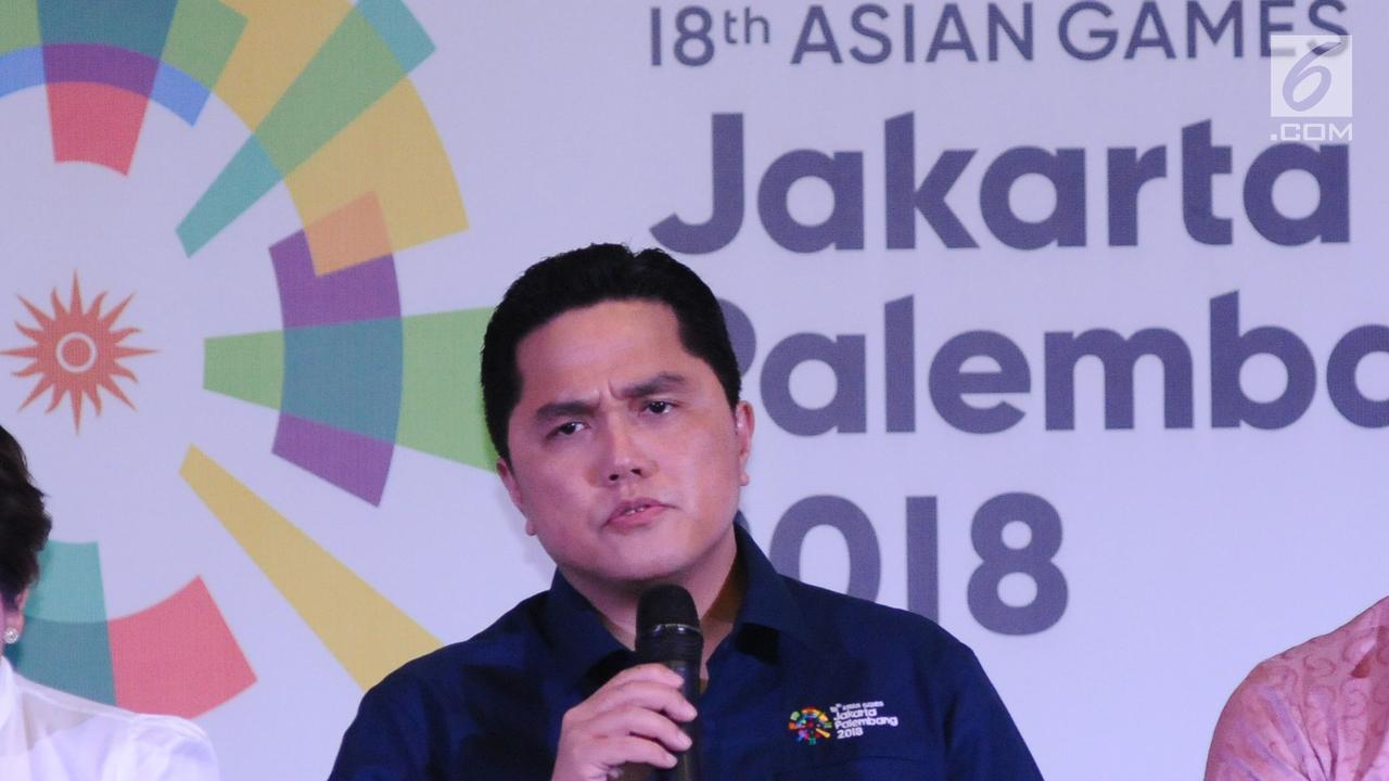Ketua Inasgoc Erick Thohir