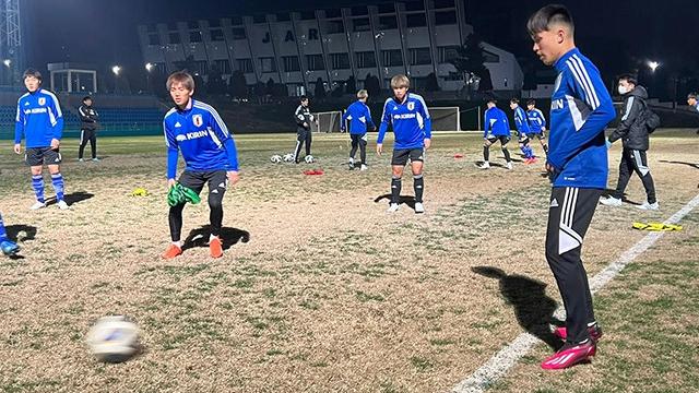 Niko Takahashi bersama Timnas Jepang U-20