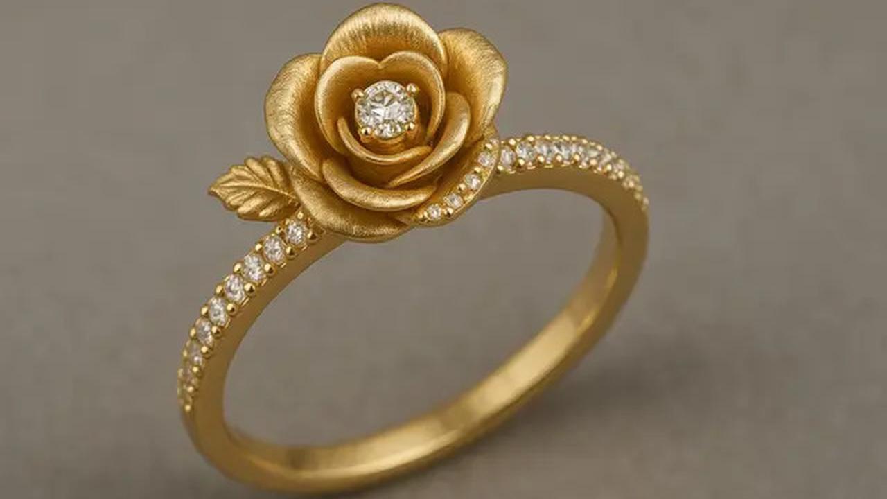 7 Model Cincin Emas Bunga Mawar Terbaru 2025, Pilihan Manis untuk Momen Istimewa