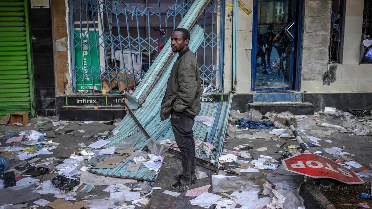 Suasana Kenya Pasca Unjuk Rasa Tolak Kenaikan Pajak