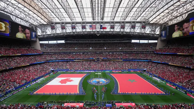 Kanada vs Maroko di babak 16 Besar Piala Dunia 2026