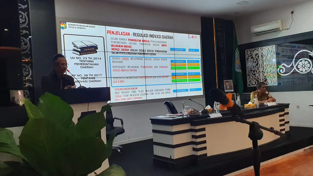 Sosialisasi Inovasi sebagai Upaya Peningkatan Kinerja dan Daya Saing Daerah (Istimewa)