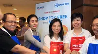 BRI Ajak Masyarakat Surabaya Belanja Gratis nan Praktis di Ranch Market Gunakan My QR