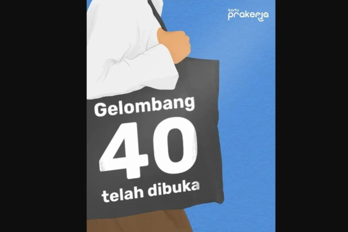 Syarat hingga Cara Daftar Prakerja Gelombang 40.