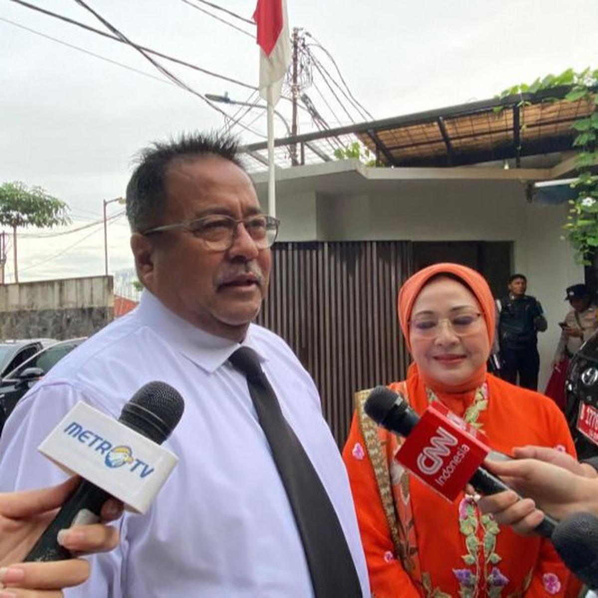 rano karno ke rumah pramono anung sebelum pelantikan