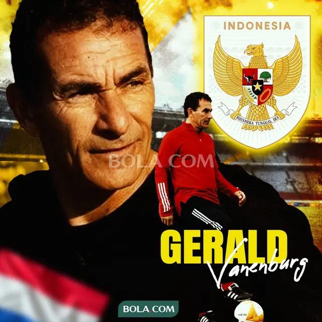 Timnas Indonesia - Ilustrasi Gerald Vanenburg
