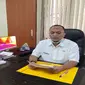 Ketua Satgas Covis-19 Indramayu Deden Bonni Koswara mengatakan kasus positif pernah melonjak dalam satu hari. Foto (Liputan6.com / Panji Prayitno)