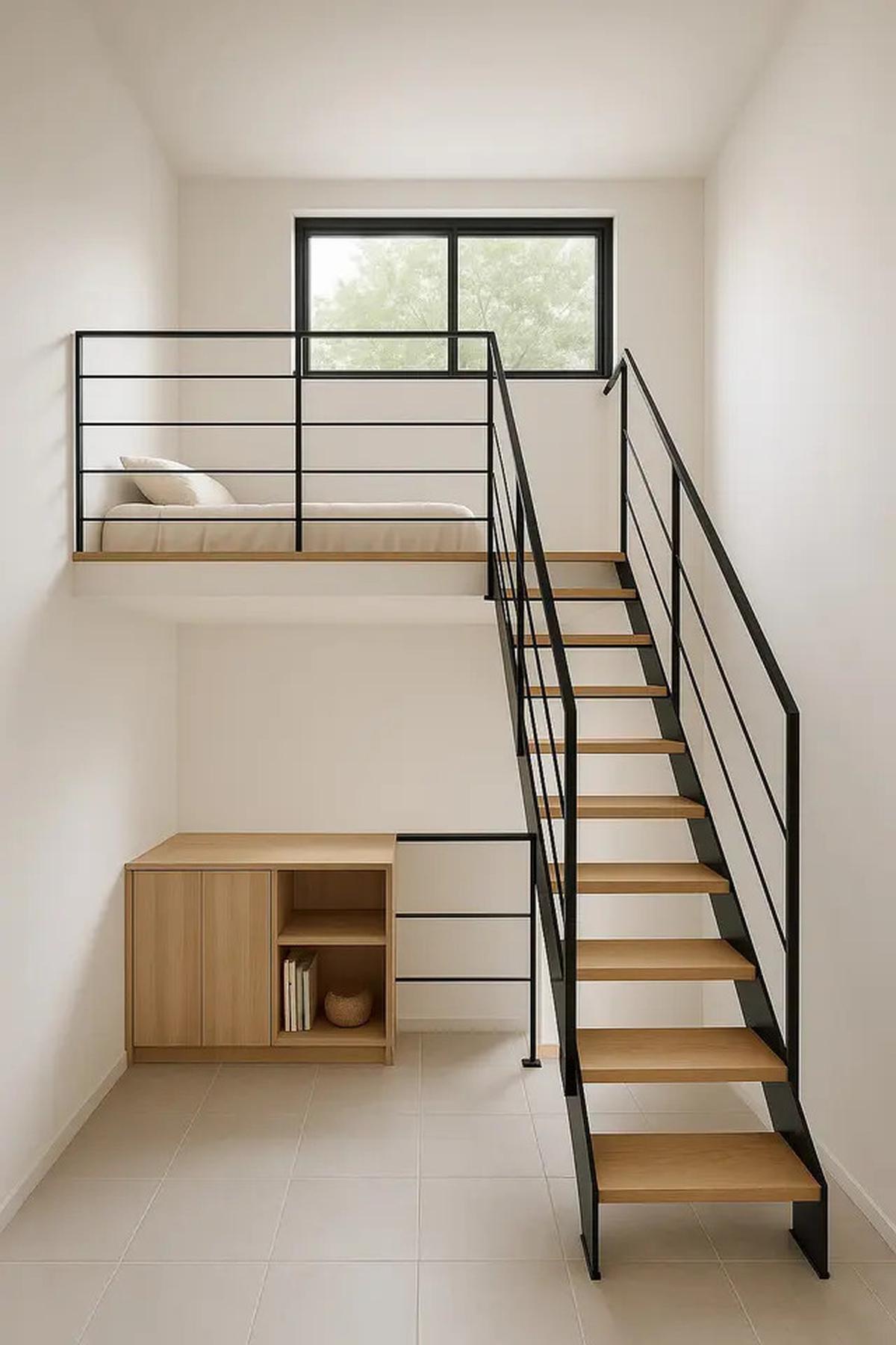 7 Gambar Desain Rumah Mezzanine untuk Lahan Kecil, Solusi Tepat untuk Warga Perkortaan