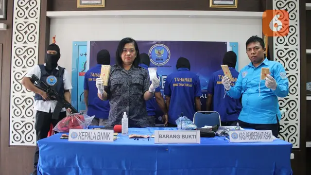 Konferensi pers BNNK Tana Toraja (Liputan6.com/Istimewa)
