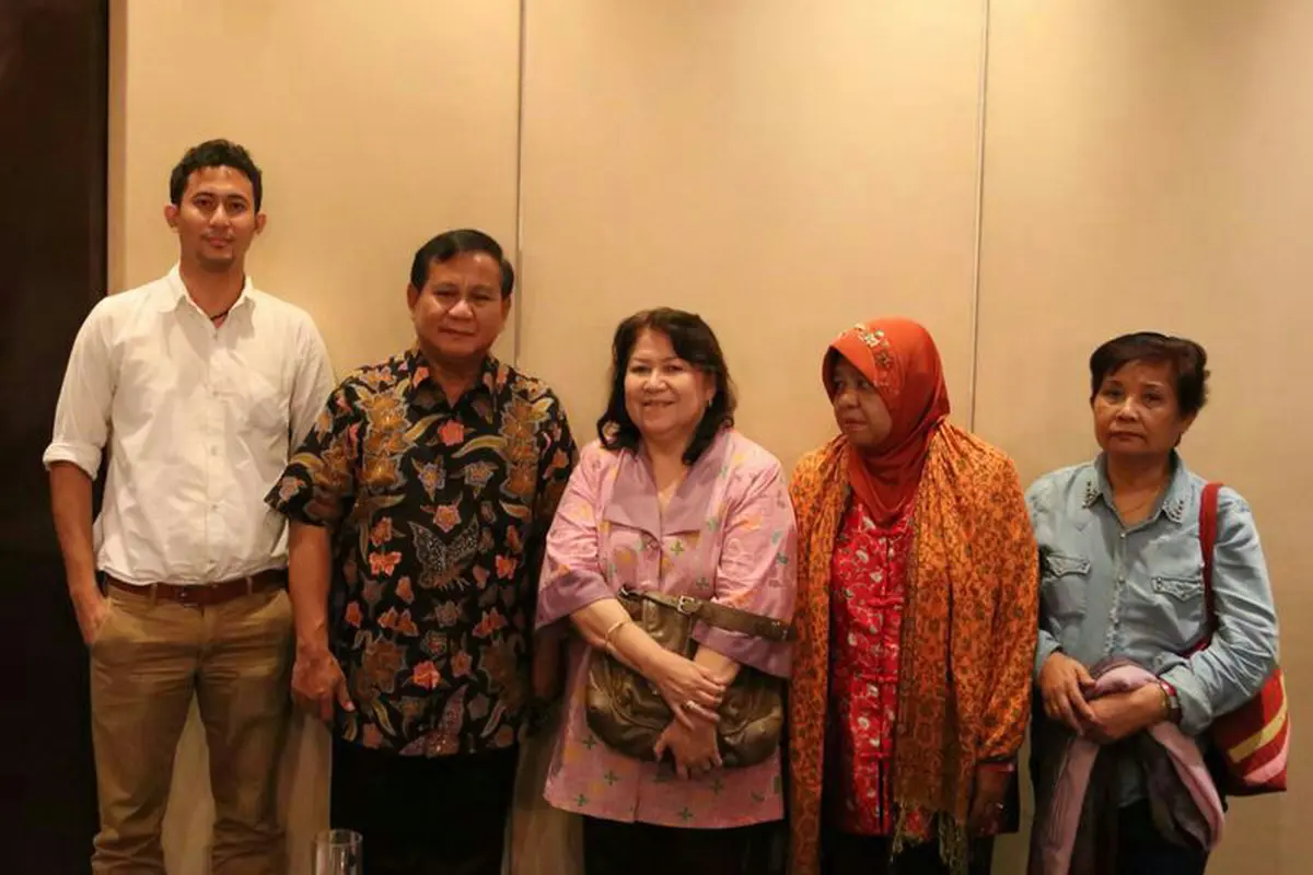 Keluarga 3 Korban Tragedi Trisakti Dukung Prabowo Capres