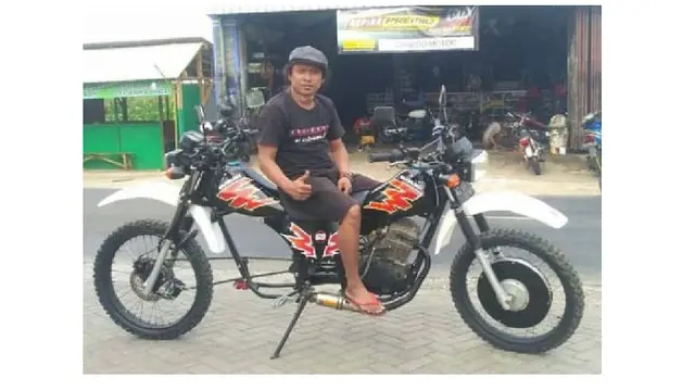 Potret Motor Hasil Modifikasi Ini Dijamin Bikin Ketawa Geli