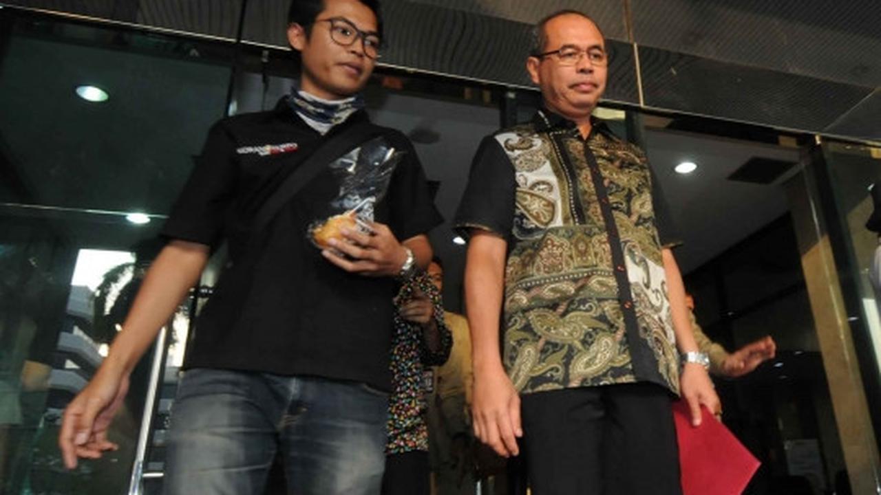 Bupati Musi Banyuasin usai diperiksa KPK terkait suap RAPBD