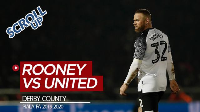 Berita Video Scroll Up membahas Wayne Rooney akan menghadapi mantan klubnya, Manchester United, pada babak kelima Piala FA 2019-2020.