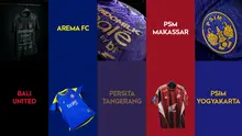 5 Jersey Terbaik BRI Super League 2025/2026 versi Bola.com. (Bola.com/Gregah Nurikhsani)