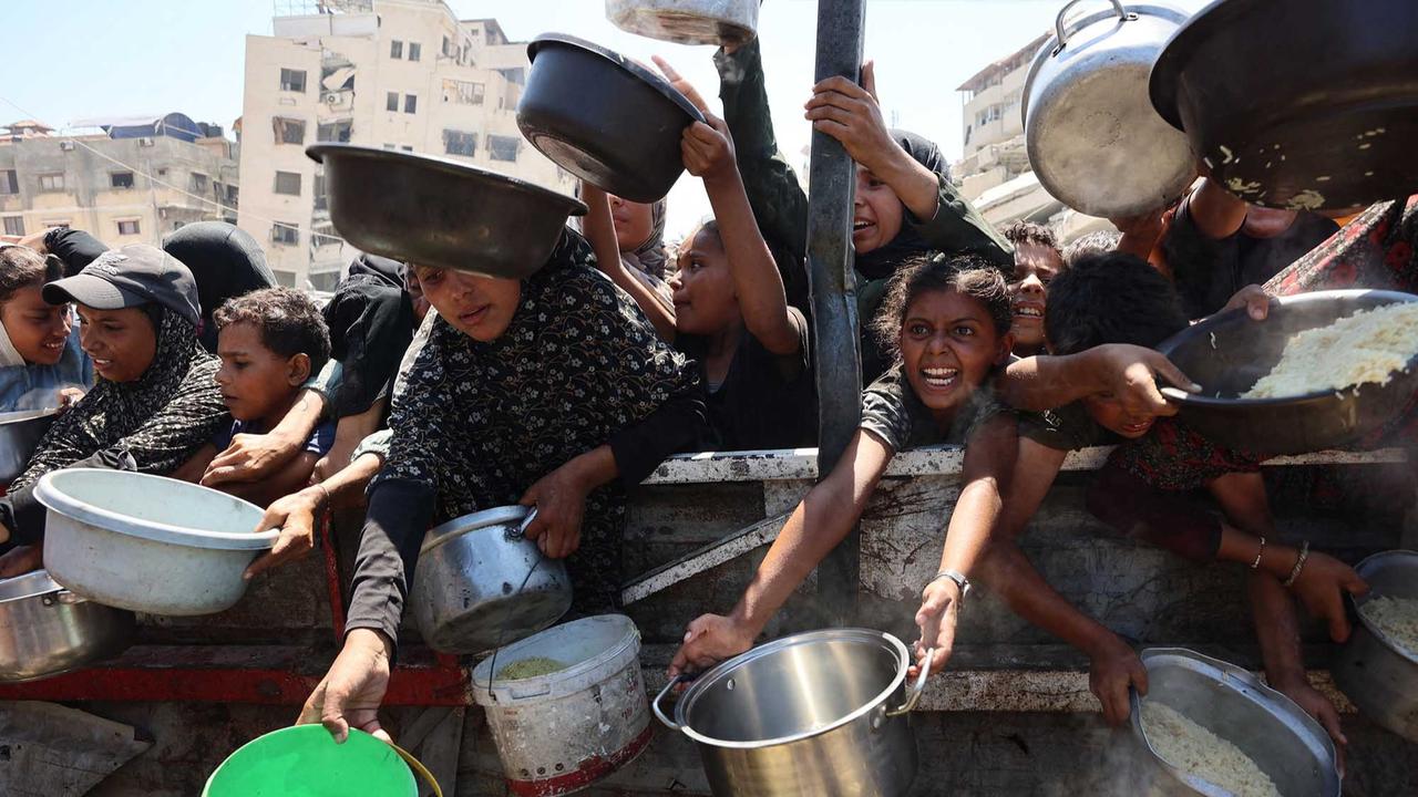 FOTO: PBB Tetapkan Gaza Alami Kelaparan, Kasus Pertama di Timur Tengah