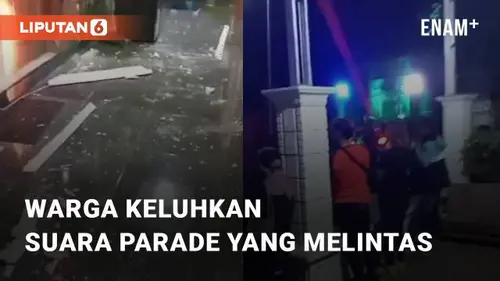 VIDEO: Rumahnya Bergetar Hebat, Warga Keluhkan Suara Getaran Parade Yang Melintas