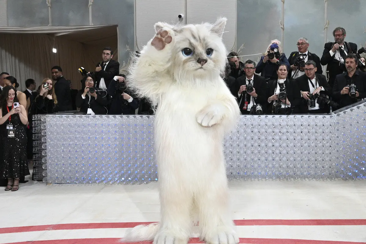 Jared Leto di Met Gala 2023. (Evan Agostini/Invision/AP)