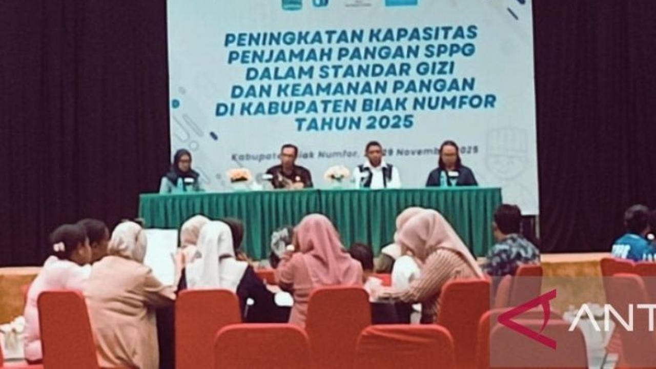 Indonesia dan UNICEF Gelar Pelatihan Keamanan Pangan MBG di Biak Numfor