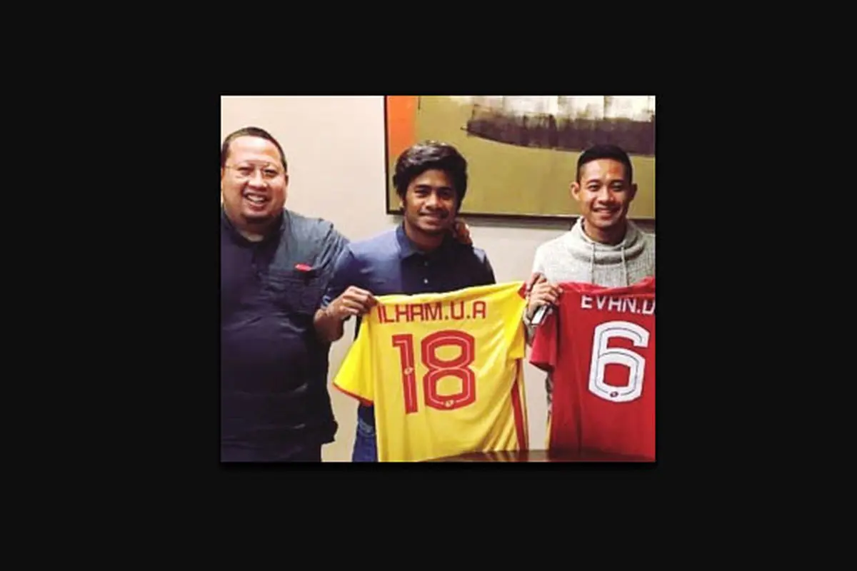 Evan Dimas dan Ilham Udin Armaiyn