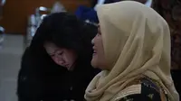 Bupati Bekasi non aktif Neneng Hasanah Yasin hadir di ruang sidang Pengadilan Tipikor Bandung, Rabu (8/5/2019). (Huyogo Simbolon)