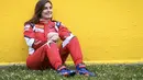 Tatiana Calderon menjadi pebalap wanita terbaru yang mencoba menembus grid F1. Pebalap asal Kolombia itu resmi bergabung dengan Sauber sebagai pebalap pengembang untuk musim 2017 pada 28 Februari. (Bola.com/tatiana.com)