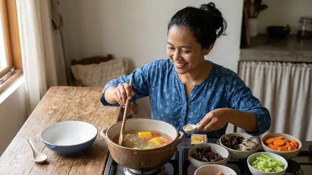 Resep Sup Jamur Kuah Bening