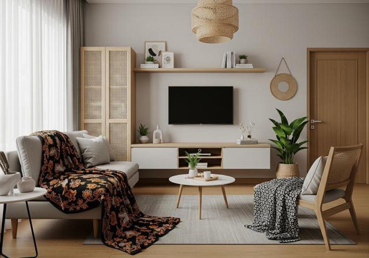 8 Inspirasi Desain Ruang Tamu Luas di Rumah Kecil, Trik Menciptakan Hunian Nyaman